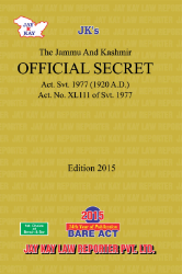 Official Secret Act. Svt. 1977 (1920 A.D.)