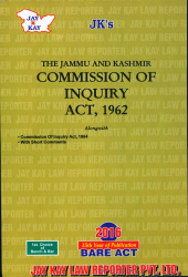 Commission Of Inquiry Act, 1962