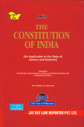 Constitution Of India (As Applicable To The State Of Jammu And Kashmir)