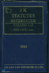 JK Statutes Referencer [Vol. 1-13]