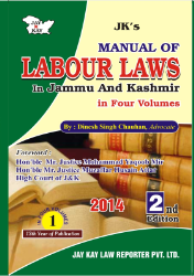 Manual Of Labour Laws In Jammu And Kashmir