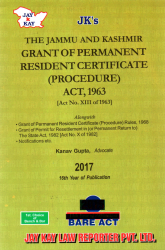 Grant of Permanent Resident Certificate (Procedure) Act, 1963