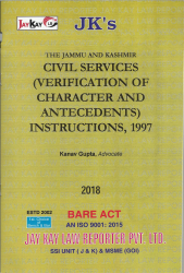 Civil Services (Verification of Character And Antecedents) Instructions, 1997