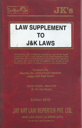 Law Supplement To J&K Laws
