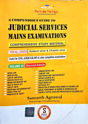 A Compendious Guide To Judicial Services Mains Examinations